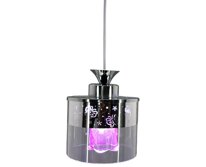 Goldstar LED Hanging Light Glass Automatic 6015 (HL112) With LED RGB-1